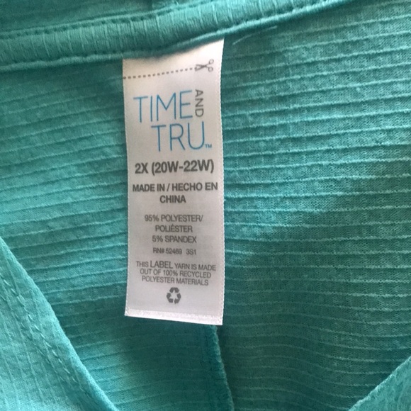 Plus 2X Hooded Swimsuit Coverup Brand New with Tags - Picture 5 of 5